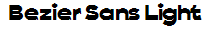 Bezier Sans Light
